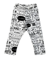 MIXED UP CLOTHING BABY BOYS AND GIRLS HELLO PRINTED LEGGINGS