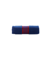 Brooks Brothers Fancy Border 12" X 12" Turkish Cotton Wash Towel Bedding In Blue