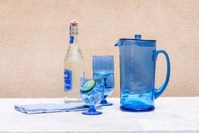 Tarhong Cordoba Drinkware Collection In Blue