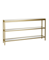 Hudson & Canal Alexis Console Table In Gold
