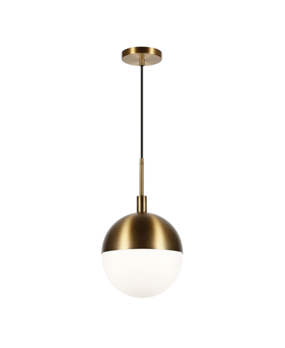 Hudson & Canal Orb Large Globe Pendant In Gold-tone