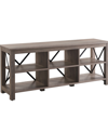 Hudson & Canal Sawyer 58" Tv Stand In Gray