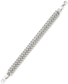 LEGACY FOR MEN BY SIMONE I. LEGACY FOR MEN BY SIMONE I. SMITH MESH LINK BRACELET IN STAINLESS STEEL