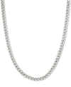 LEGACY FOR MEN BY SIMONE I. LEGACY FOR MEN BY SIMONE I. SMITH 24" CURB CHAIN NECKLACE IN STAINLESS STEEL