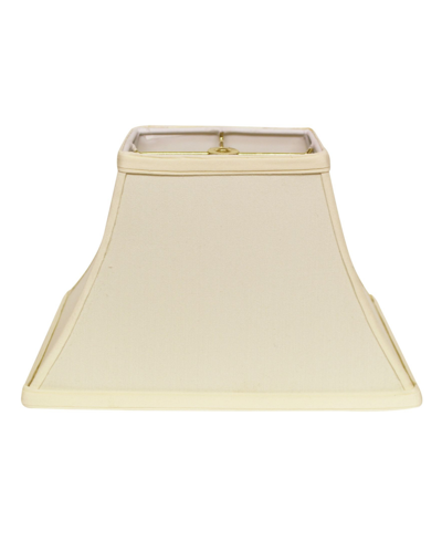 Macy's Cloth & Wire Slant Rectangle Bell Hardback Lampshade With Washer Fitter In Off-white