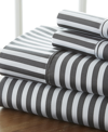 Ienjoy Home The Timeless Classics By Home Collection Premium Ultra Soft Pattern 3 Piece Bed Sheet Set - Twin Bed In Gray