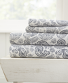 Ienjoy Home The Farmhouse Chic Premium Ultra Soft Pattern 3 Piece Sheet Set By Home Collection - Twin Bedding In Blue