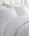 IENJOY HOME TRANQUIL SLEEP PATTERNED DUVET COVER SET BY THE HOME COLLECTION, TWIN/TWIN XL BEDDING