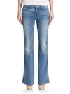 7 FOR ALL MANKIND Whiskered Flare Jeans,0497152674690