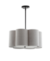 Jonathan Y Heather 20in Adjustable Metal Led Pendant In Black