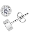 Macy's Diamond Bezel Stud Earrings 1 4 To 1 2 Ct. T.w. In 14k White Yellow Or Rose Gold In Gold