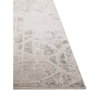 Km Home Alloy 2' 6" X 8' Runner Area Rug In Ivory/cream