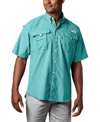 Columbia Men's Big & Tall Bahama Ii Short Sleeve Shirt In Blue