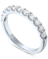 FOREVER GROWN DIAMONDS LAB-CREATED DIAMOND BAND (3/4 CT. T.W.) IN STERLING SILVER, 14K GOLD-PLATED STERLING SILVER OR 14K R