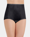 Vanity Fair Perfectly Yours Ravissant Nylon Full Brief Underwear 15712, Extended Sizes In Black
