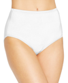 Vanity Fair Illumination Brief Underwear 13109, Also Available In Extended Sizes In White