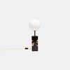 Seletti Lipsticks Us Plug Table Lamp In Black/gold/multicolor
