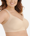 Vanity Fair Full-figure Wireless Sports Bra 71500 In Brown