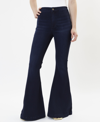 KANCAN WOMEN'S HIGH RISE FLARE JEANS