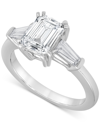 BADGLEY MISCHKA CERTIFIED LAB GROWN DIAMOND ENGAGEMENT RING (2-1/2 CT. T.W.) IN 14K WHITE GOLD