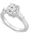 Badgley Mischka Certified Lab Grown Diamond Engagement Ring (2-1/2 Ct. T.w.) In 14k Gold In Gold