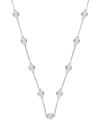 Badgley Mischka Lab Grown Diamond Statement Necklace (6 Ct. T.w.) In 14k White Gold Or 14k Yellow Gold, 18" + 4" Ext In Gold