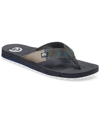 Cobian Men's Hobgood Draino Flip Flop Sandal Men's Shoes In Multi