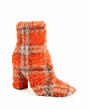 Katy Perry The Luvlie Faux Shearling Bootie In Orange