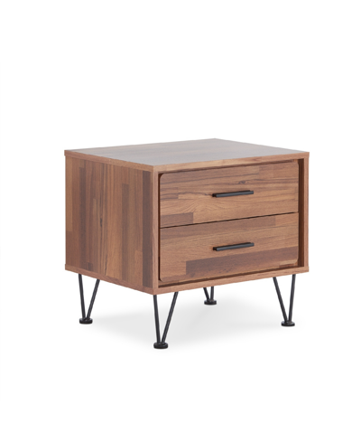 Acme Furniture Deoss Accent Table In Walnut
