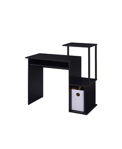 Acme Furniture Lyphre Computer Desk In Black Finish