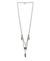 Mr Ettika Cherokee Drift Necklace In Silver