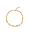 Ettika Chain Link Anklet In Gold