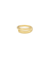 Ettika Single Gold Plated Wrap Ring In Gold