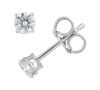 Macy's Diamond Stud Earrings (5/8 Ct. T.w.) In 14k White Or Yellow Gold In Gold