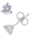 Macy's Diamond Stud Earrings (5/8 Ct. T.w.) In 14k White Or Yellow Gold In Gold