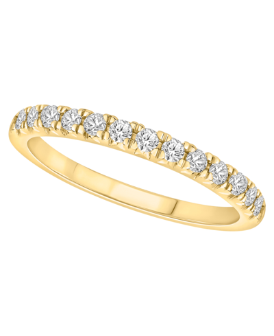 Macy's Certified Diamond Pave Band (1/4 Ct. T.w.) In 14k White Gold Or Yellow Gold