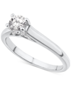 Macy's Diamond Engagement Ring (1/2 Ct. T.w.) In 14k Gold In Gold