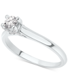 Macy's Diamond Solitaire Engagement Ring (1/3 Ct. T.w.) In 14k Gold In Gold