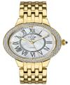 Gevril Women's Astor Ii Swiss Quartz Gold-tone Stainless Steel Bracelet Watch 38mm In Yellow