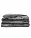 PUR AND CALM SILVADUR ANTIMICROBIAL PLUSH MINK WEIGHTED BLANKET, 12 LB BEDDING