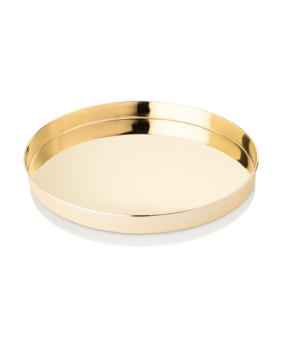 Viski Belmont Gold Serving Tray In Gold-tone