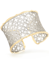 Kendra Scott Filigree Medallion Cuff Bracelet In Black
