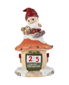 PRECIOUS MOMENTS 221403 GNOME SWEET GNOME FOR THE HOLIDAYS RESIN COUNTDOWN CALENDAR
