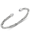 PETER THOMAS ROTH WHITE TOPAZ CUFF BRACELET (2-3/4 CT. T.W.) IN STERLING SILVER