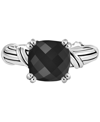 PETER THOMAS ROTH ONYX STATEMENT RING (4-1/3 CT. T.W.) IN STERLING SILVER