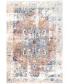 Nuloom Mystic Ehtel Medallion Fringe 8' X 10' Area Rug In Ivory/cream