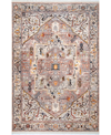 Nuloom Mystic Ehtel Medallion Fringe 5' X 7'9" Area Rug In Brown