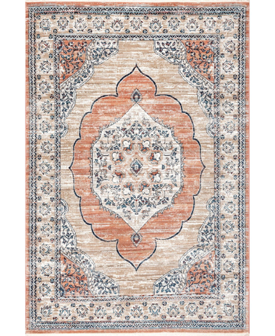 Nuloom Selina Noreen Oriental Beige 5'3" X 7'3" Area Rug In Tan/beige