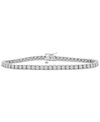 Macy's Diamond Tennis Bracelet (2 Ct. T.w.) In 14k White Gold In Gold