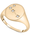 WRAPPED DIAMOND ARIES CONSTELLATION RING (1/20 CT. T.W.) IN 10K GOLD, CREATED FOR MACY'S